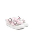 Monnalisa satin sandals - Pink