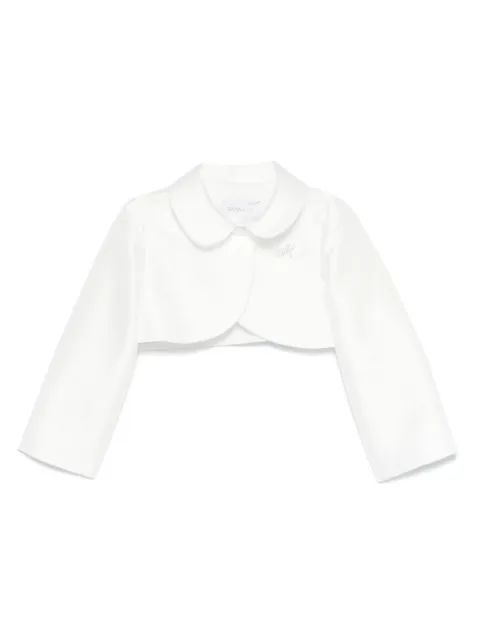 Monnalisa logo-embellished jacket