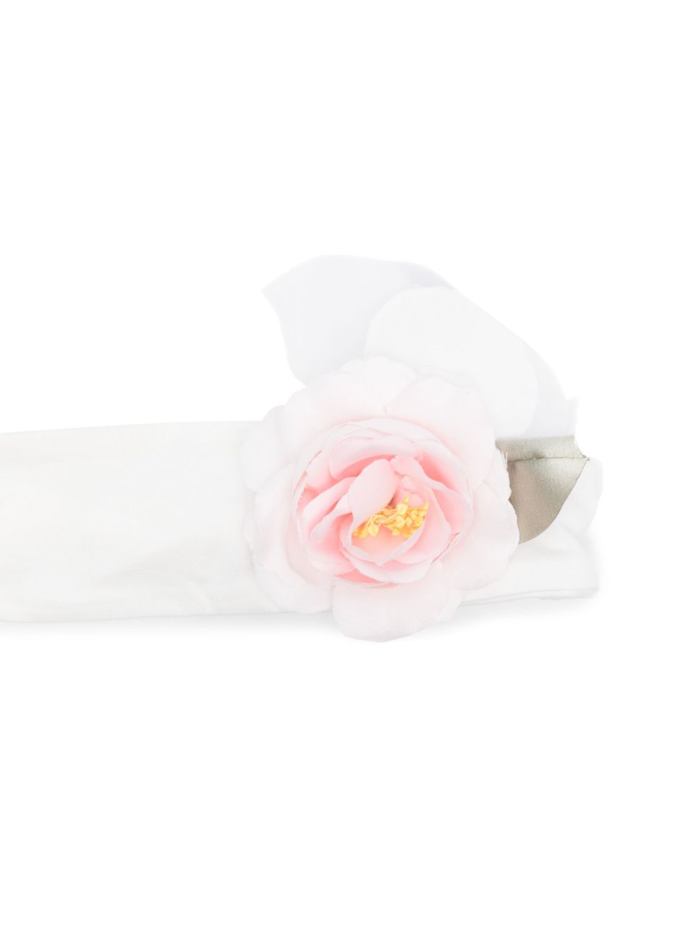 Monnalisa floral-appliqué headband - White