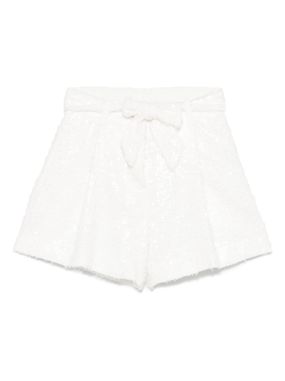 Monnalisa sequinned shorts - White