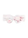 Monnalisa butterfly-print headband - Pink