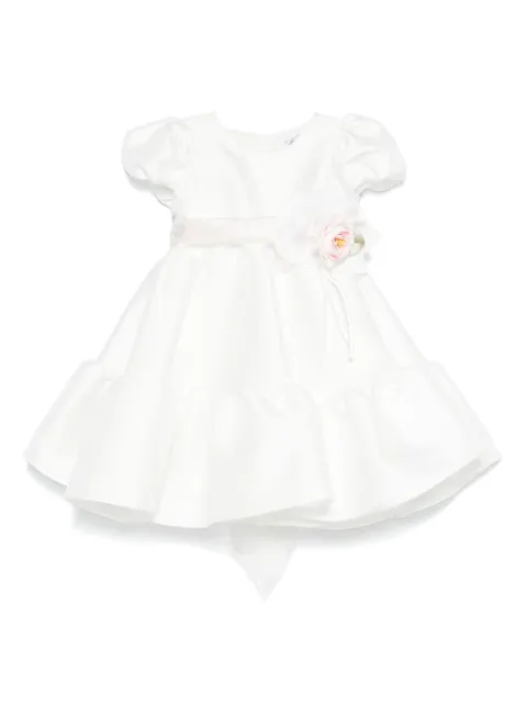 Monnalisa floral-appliqué dress