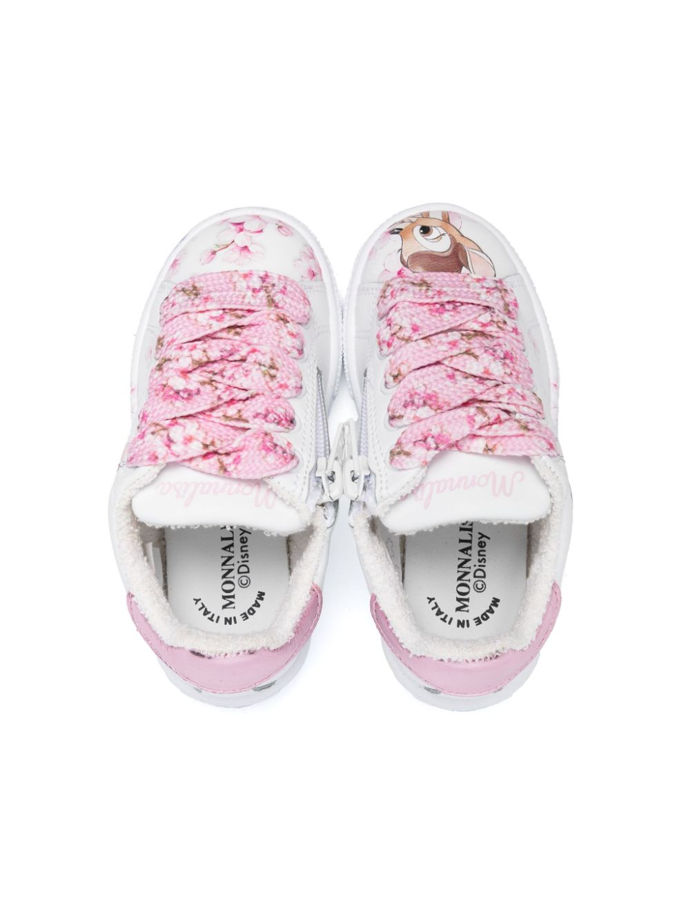 Monnalisa x Disney Bambi-print sneakers White