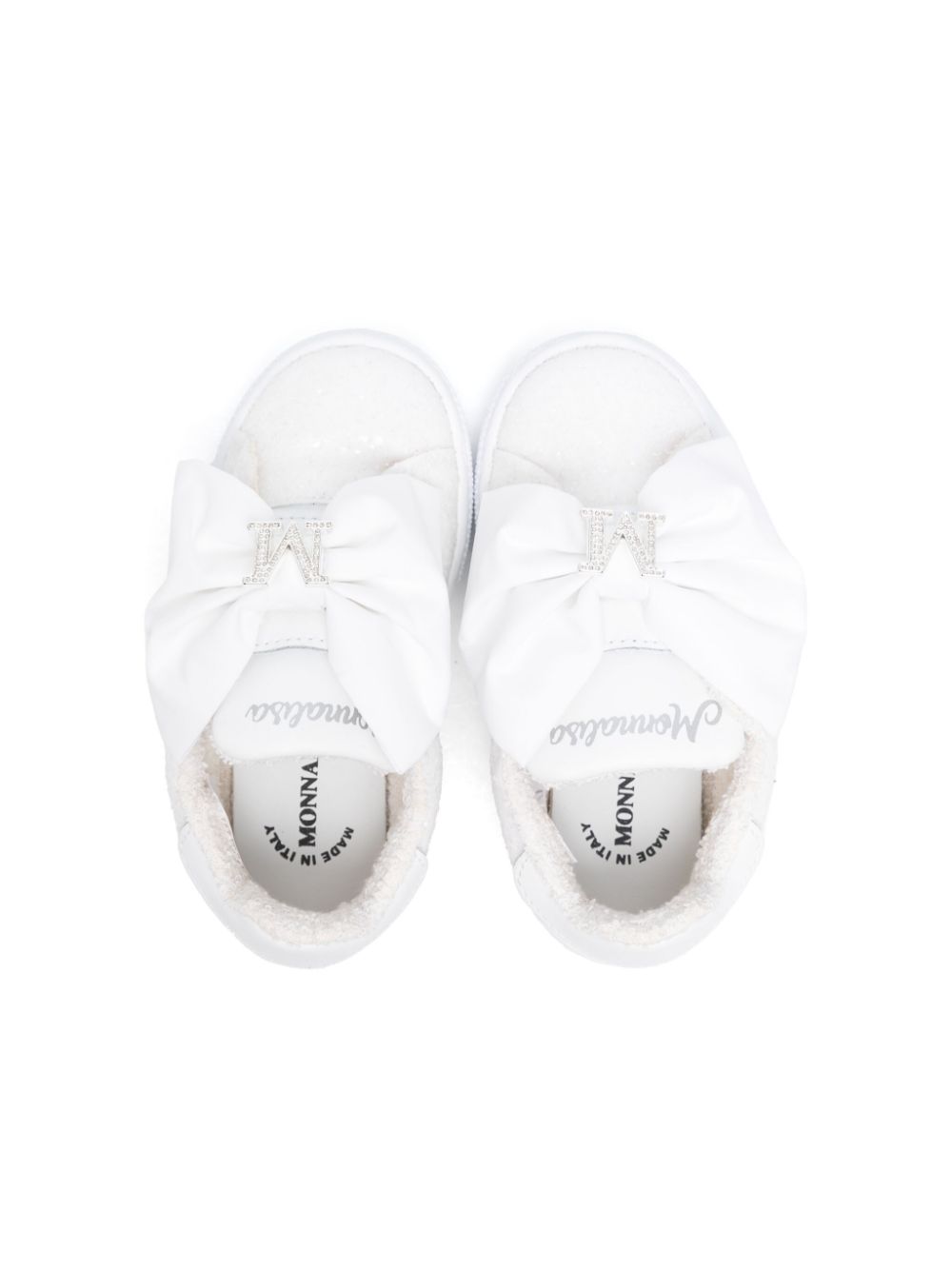 Monnalisa bow-detail sneakers White