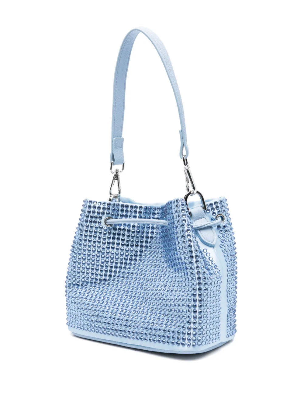 Monnalisa Bucket-tas met stras - Blauw