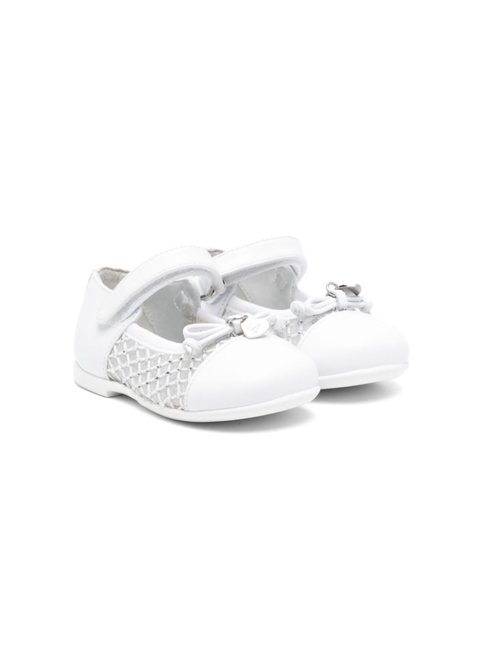 Monnalisa bow-detailing ballet flats White