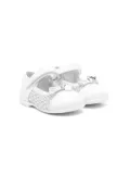 Monnalisa bow-detailing ballet flats - White