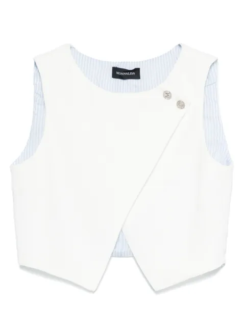 Monnalisa crepe waistcoat