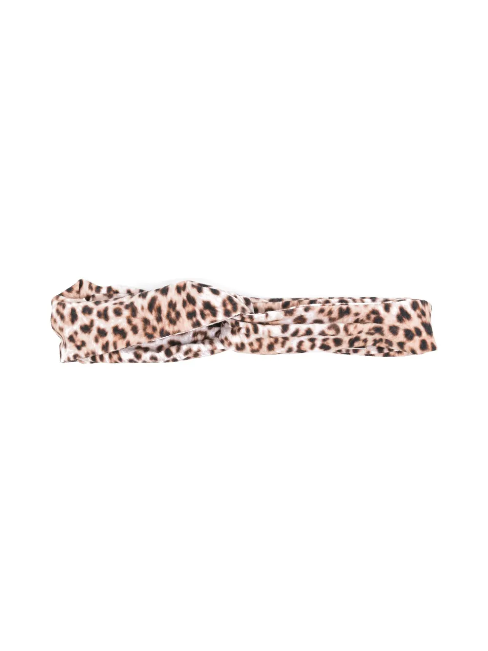 Monnalisa leopard-print headband | Neutrals | Image 1