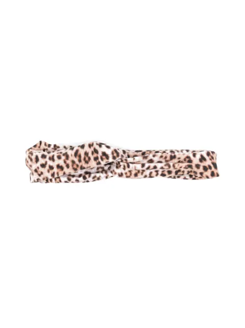 Monnalisa diadema con estampado de leopardo