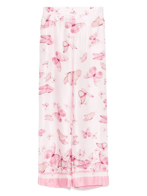 Monnalisa pantalones con mariposas estampadas