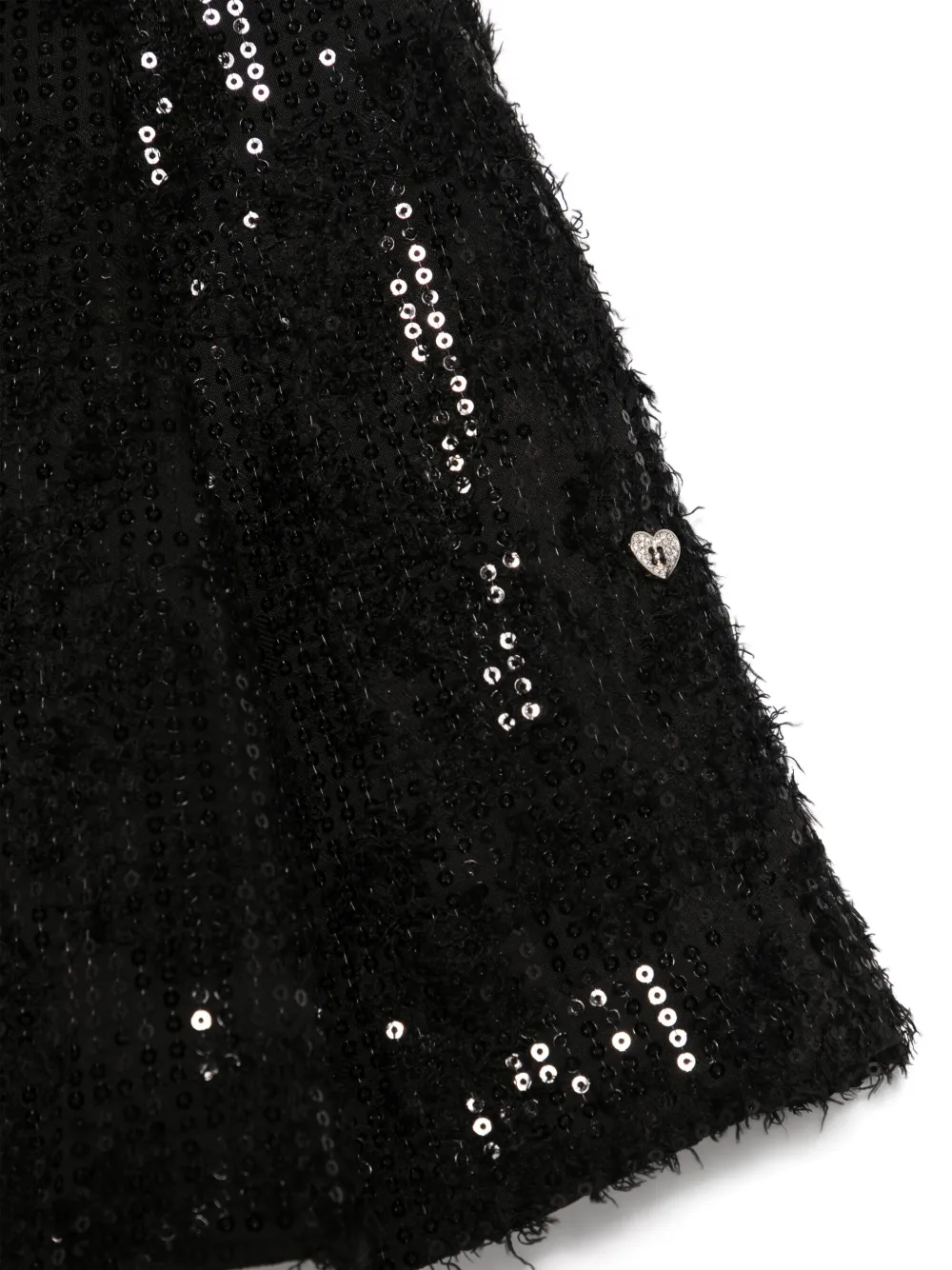 Monnalisa Shorts met pailletten Zwart