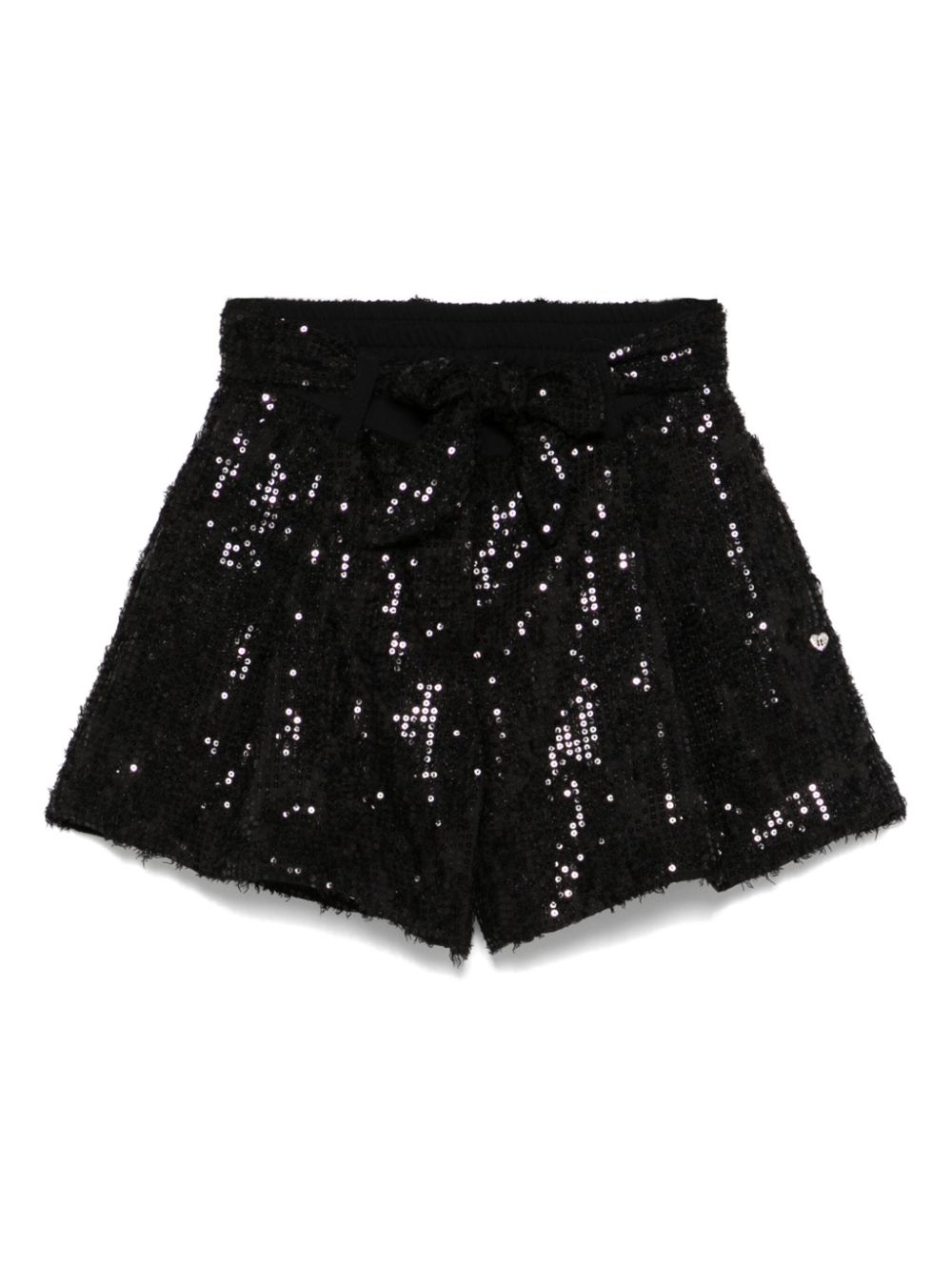 Monnalisa sequinned shorts - Black