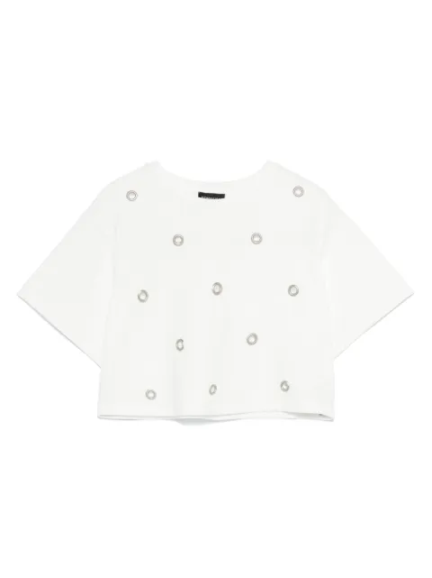 Monnalisa T-shirt con occhiello