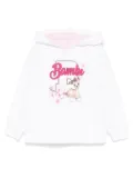 Monnalisa x Disney Bambi-print hoodie - White