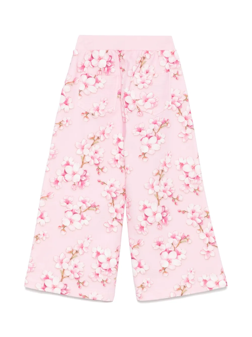 Monnalisa Broek met bloemenprint - Roze