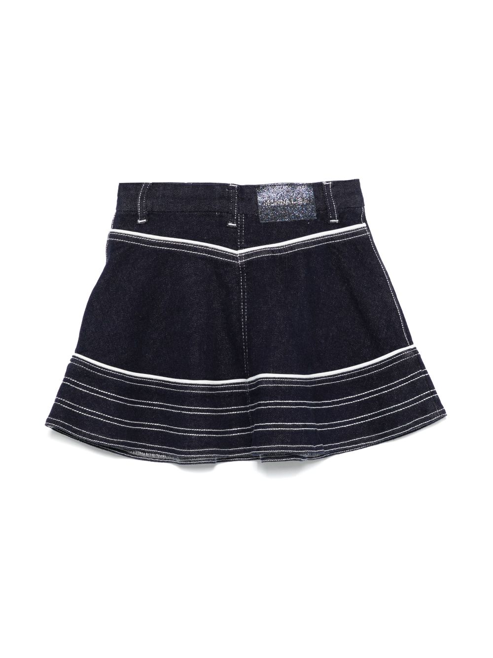 Monnalisa denim mini skirt - Blue