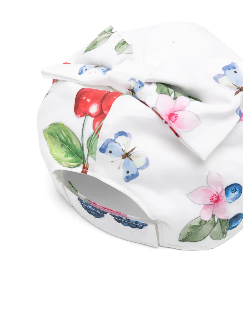 Monnalisa Pet met botanische print - Wit