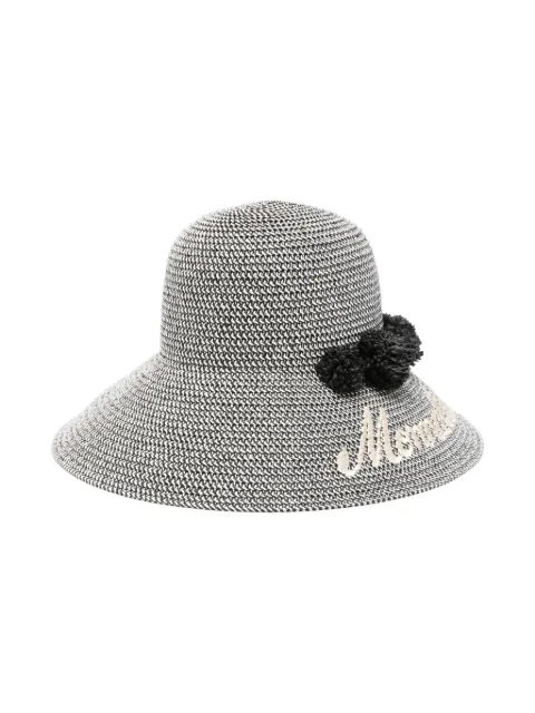 Monnalisa sombrero con aplique floral
