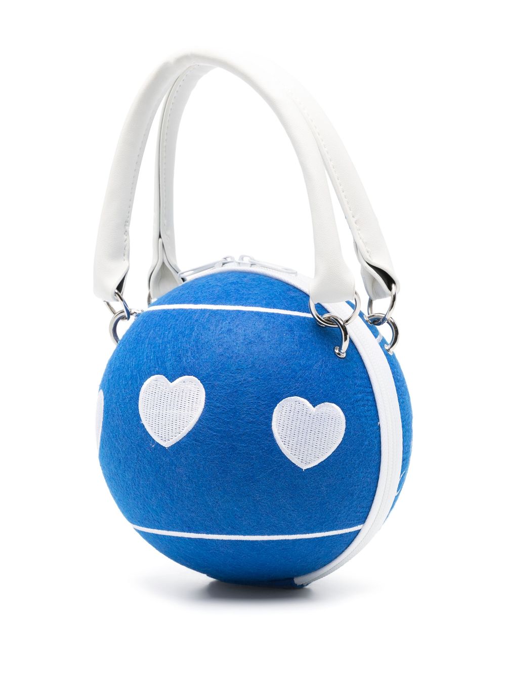 Monnalisa Shopper met geborduurd logo - Blauw