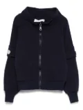 Monnalisa zip-up sweatshirt - Blue