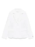 Monnalisa pinstripe blazer - White