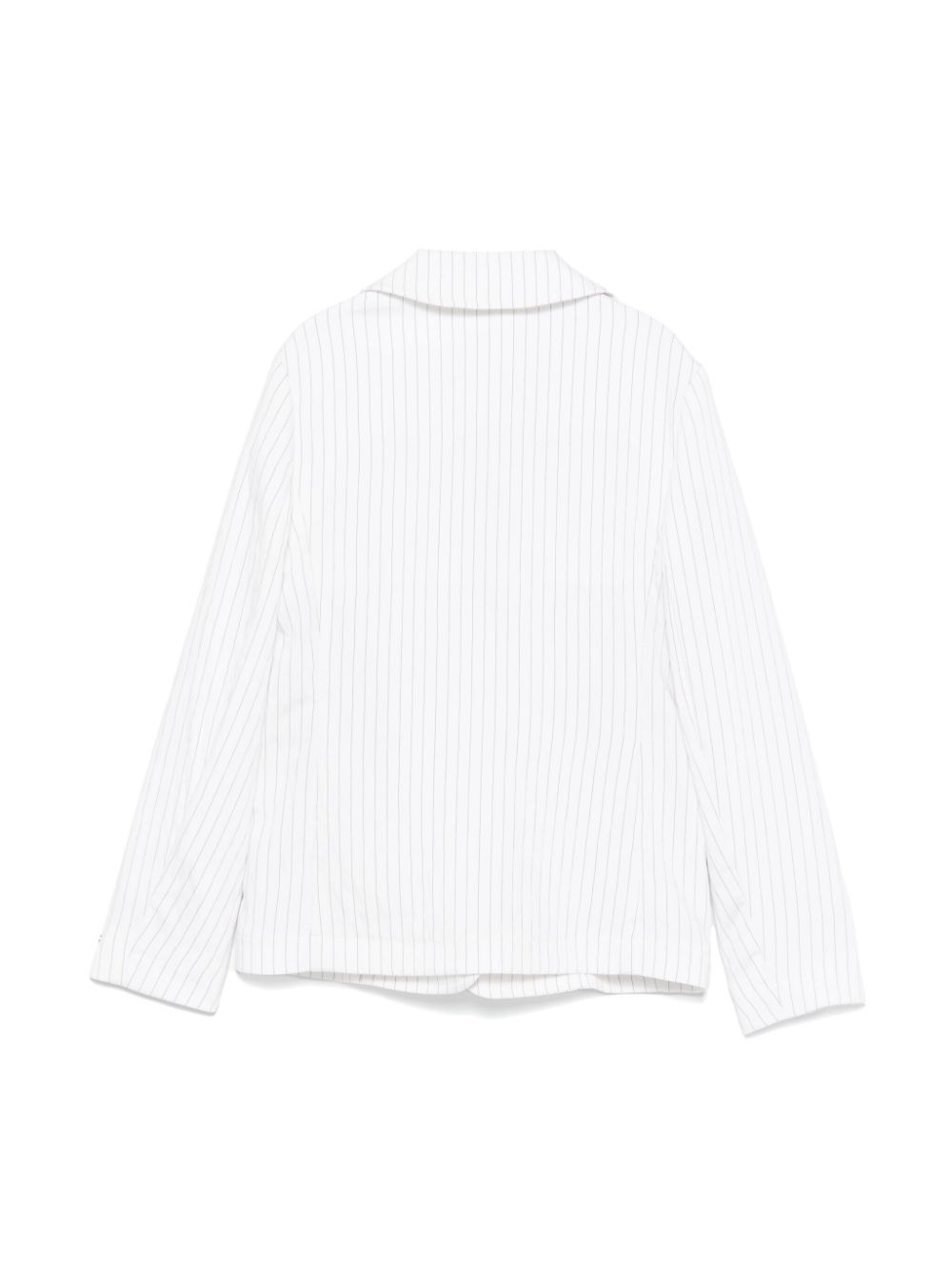 Monnalisa pinstripe blazer - White