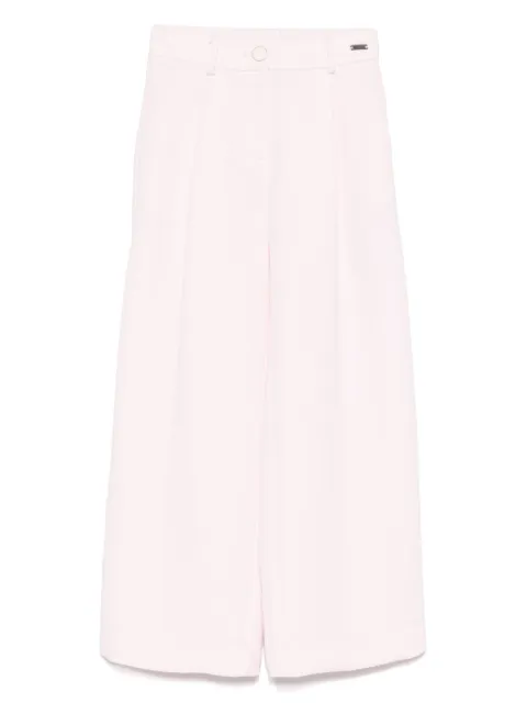 Monnalisa pleat-detail trousers