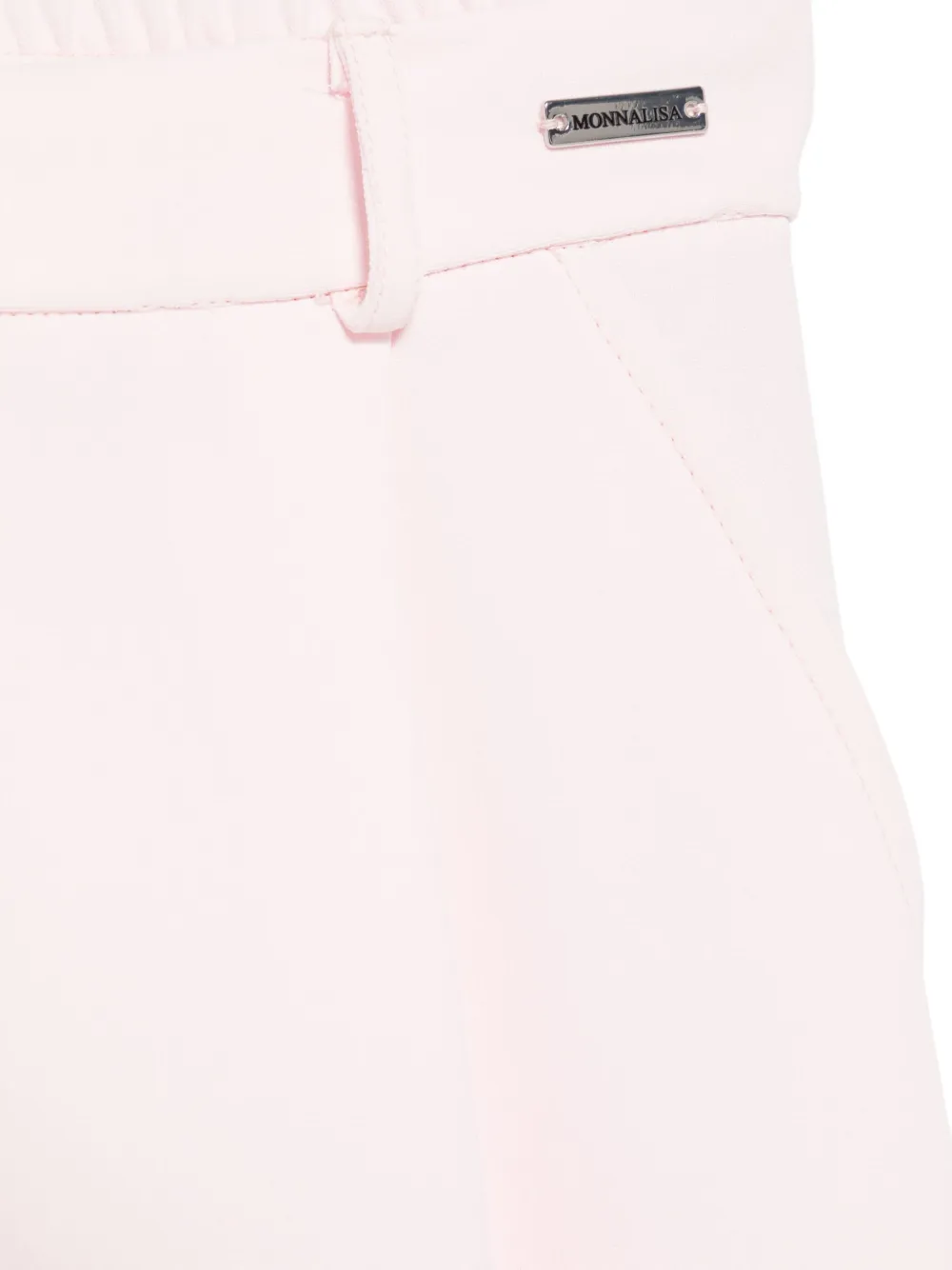 Monnalisa Broek met geplooid detail Roze