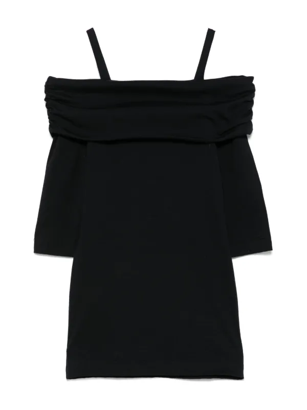 Monnalisa off-shoulder Dress | Black | FARFETCH Monnalisa off-shoulder Dress | Black | FARFETCH