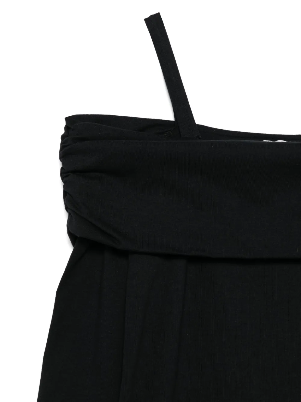 Monnalisa Off-shoulder jurk Zwart