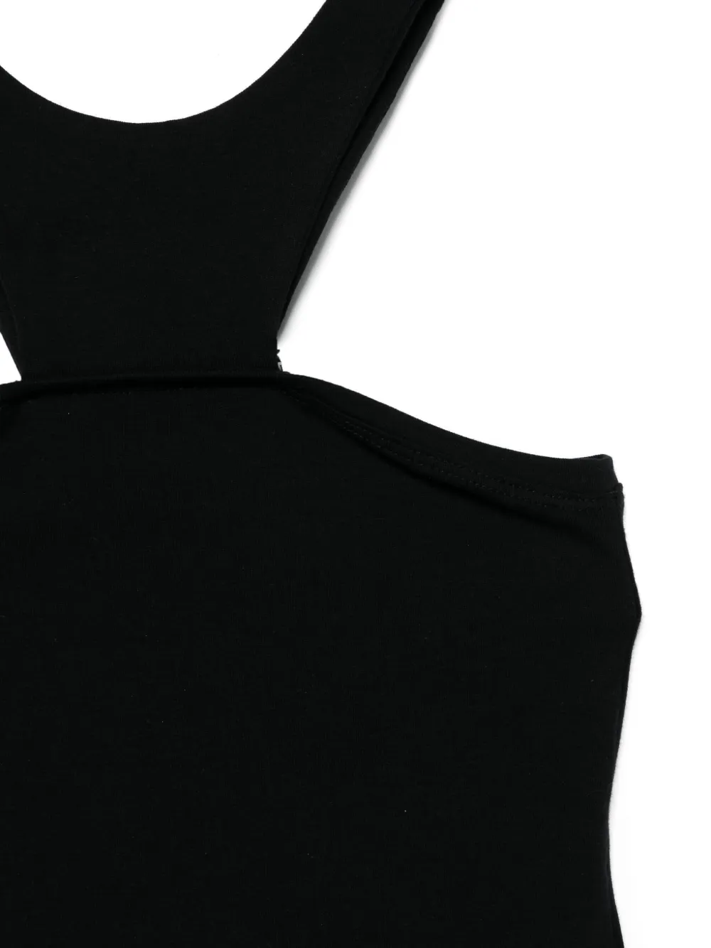 Monnalisa Lichtgewicht jersey top Zwart