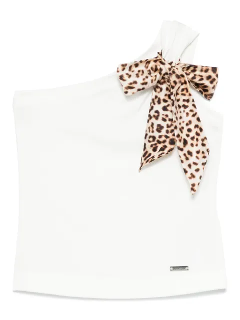 Monnalisa scarf-detailing top 