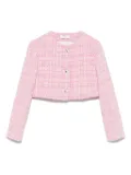 Monnalisa tweed jacket - Pink