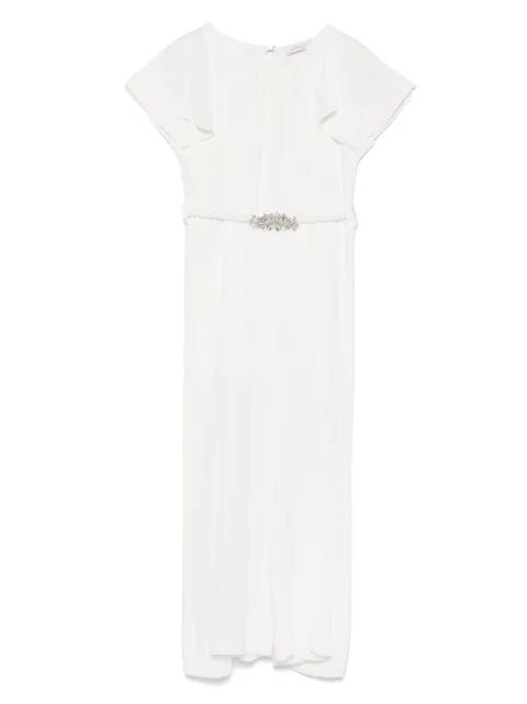 Monnalisa jumpsuit con cinturón