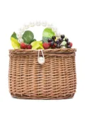 Monnalisa fruit-detail tote bag - Neutrals