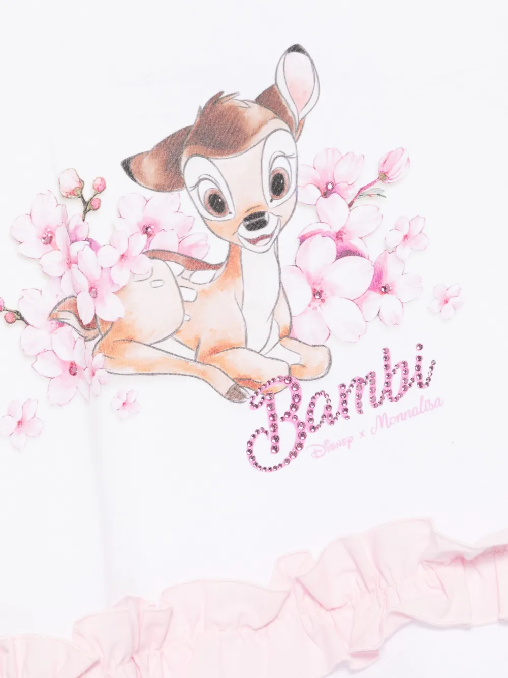 MONNALISA X DISNEY BAMBI-PRINT T-SHIRT