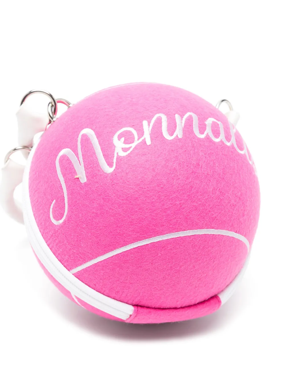 Monnalisa Shopper met geborduurd logo Roze