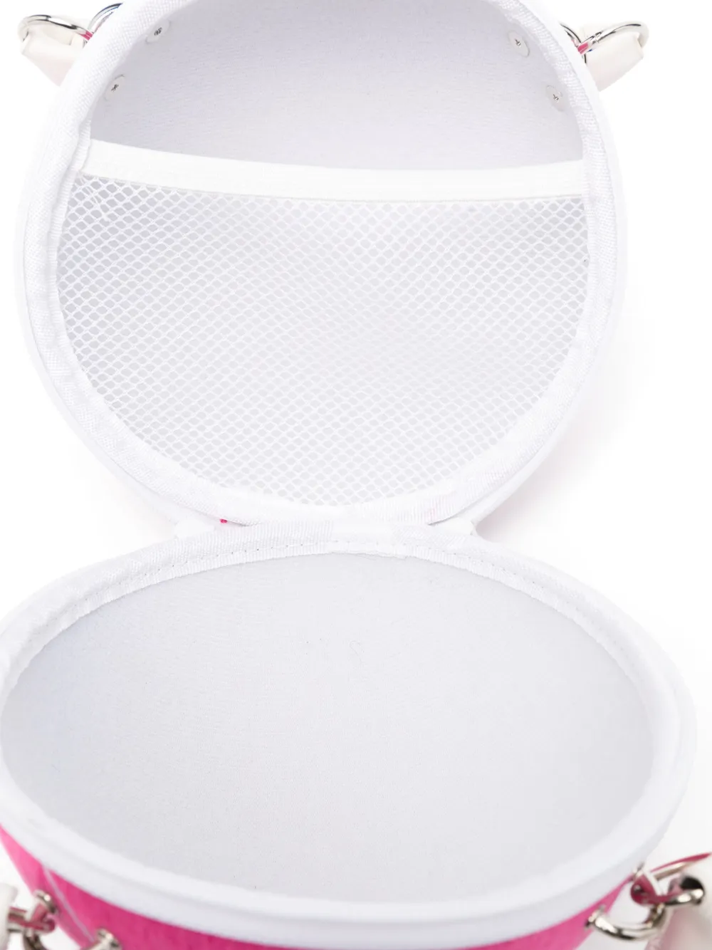 Monnalisa Shopper met geborduurd logo Roze
