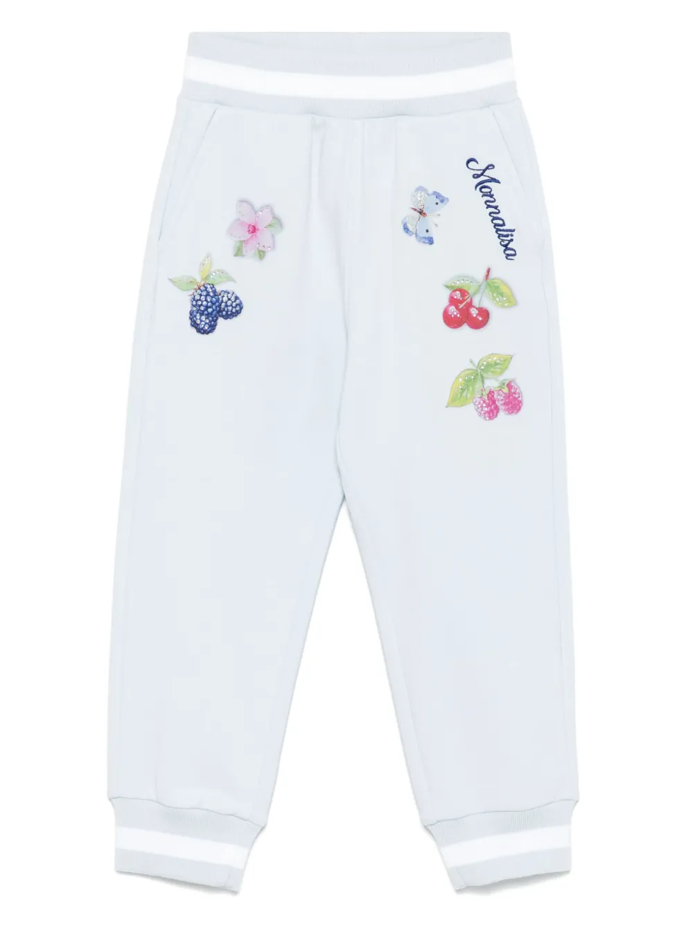 Monnalisa printed track pants | Blue | Image 1