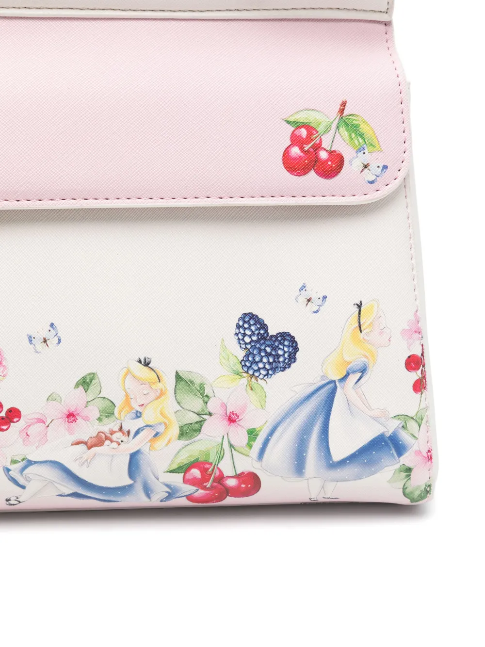 Monnalisa x Disney shopper met stripprint Wit