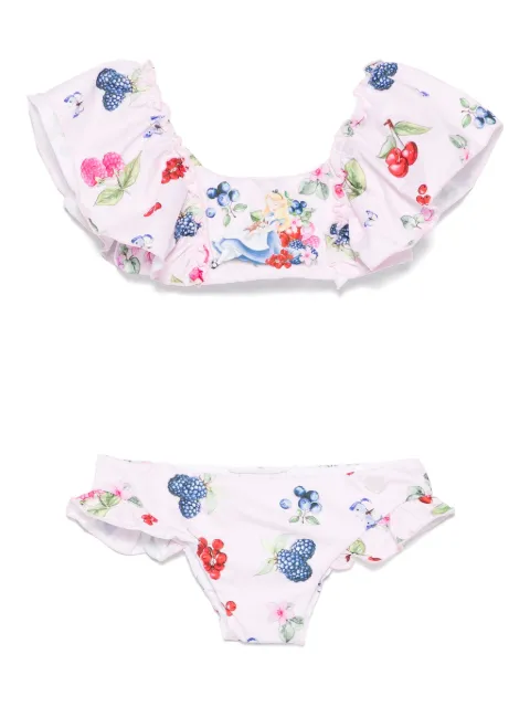 Monnalisa Bikini con stampa Alice x Disney