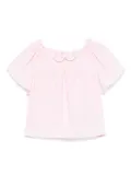 Monnalisa fluid blouse - Pink