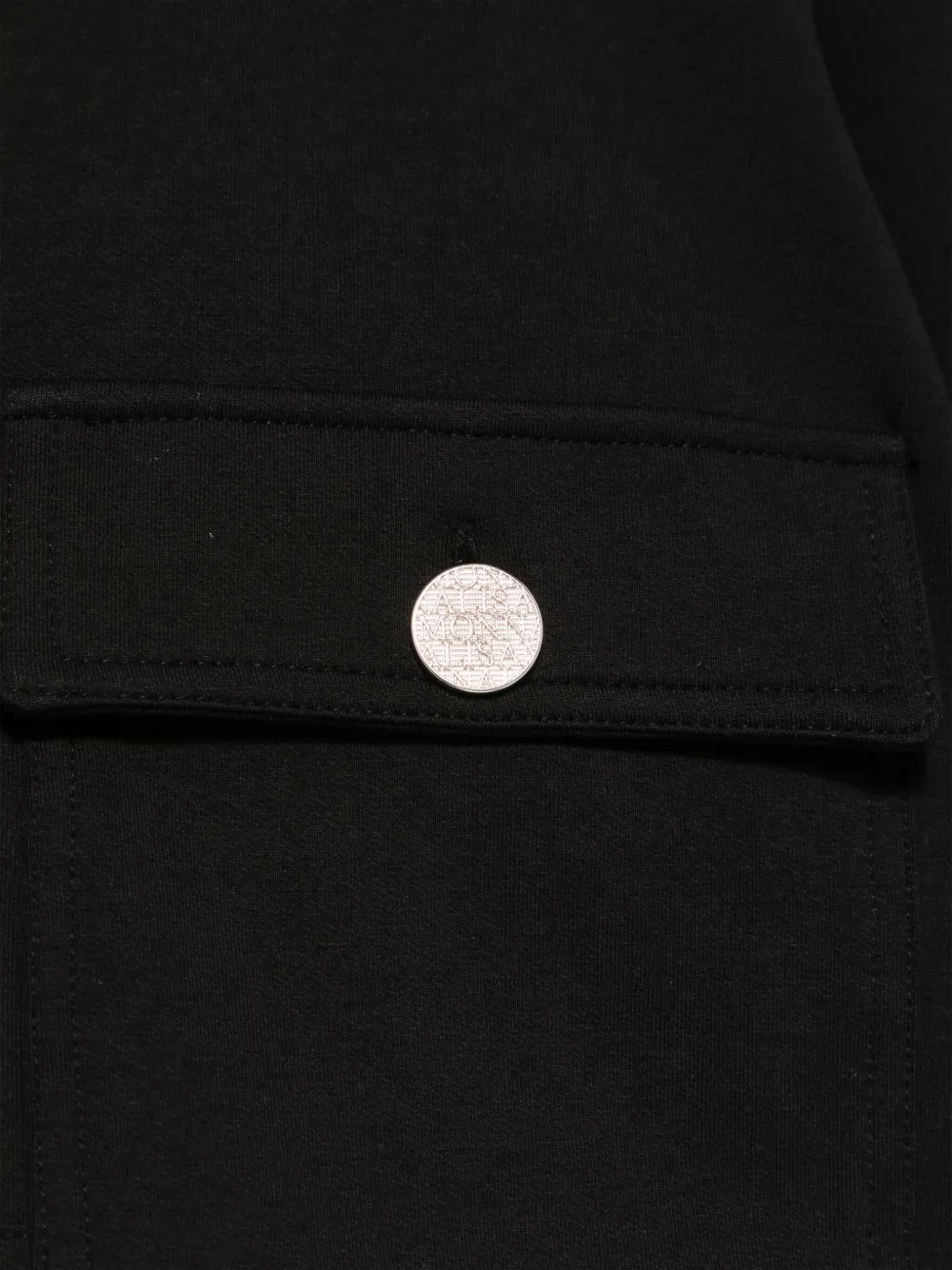 Monnalisa Jersey hoodie Zwart