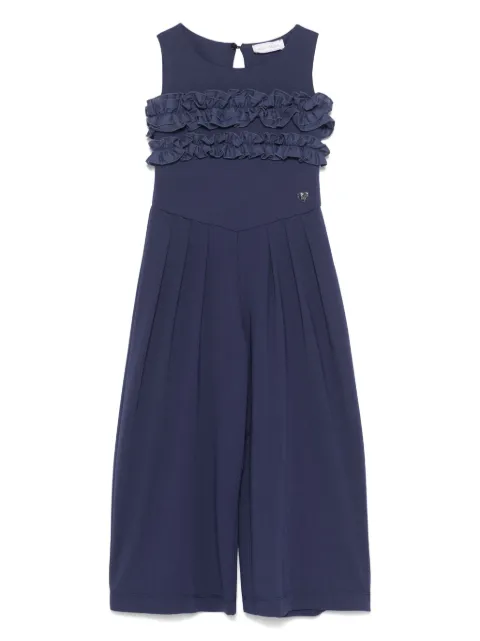 Monnalisa jumpsuit con detalle de volantes