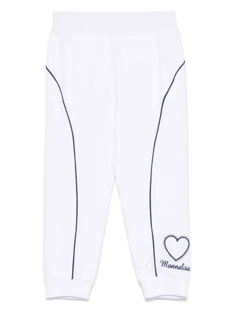 Monnalisa pants con ribete en contraste