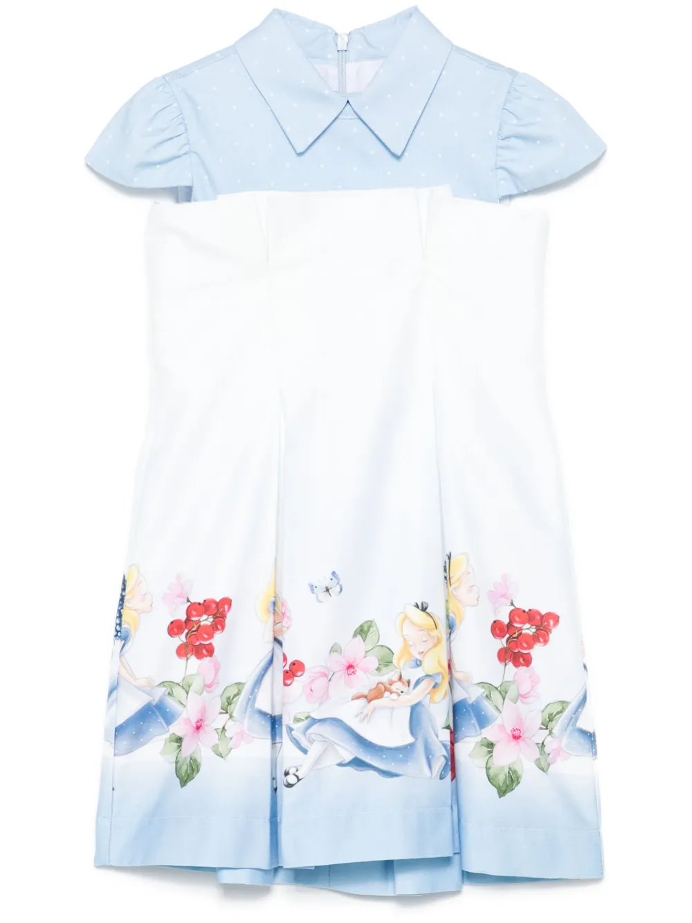 Monnalisa x Disney Alice ワンピース - ホワイト Monnalisa x Disney Alice ワンピース - ホワイト