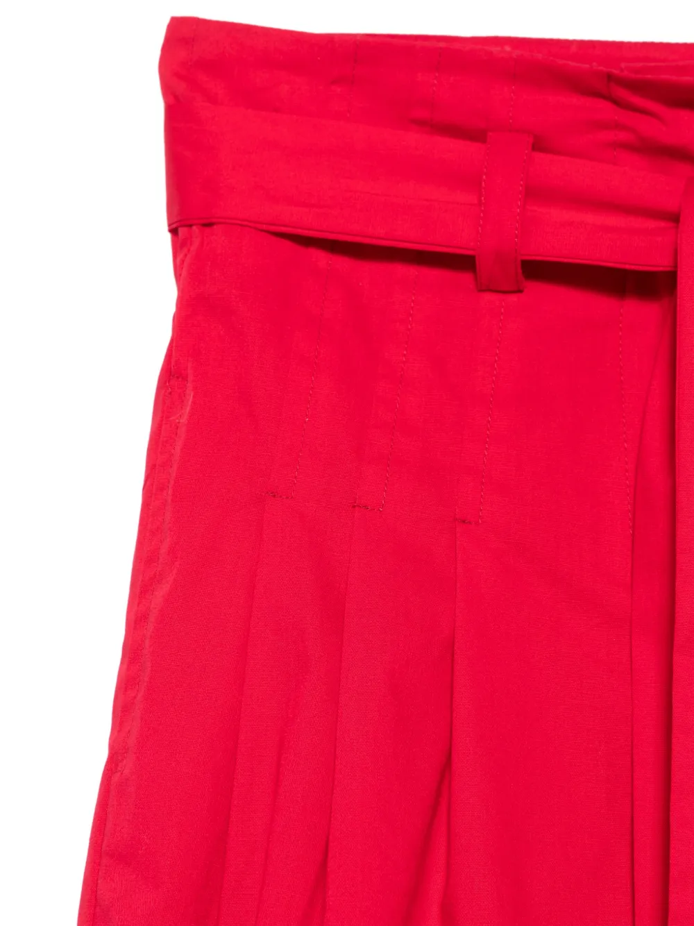 Monnalisa Broek met wijde pijpen Rood