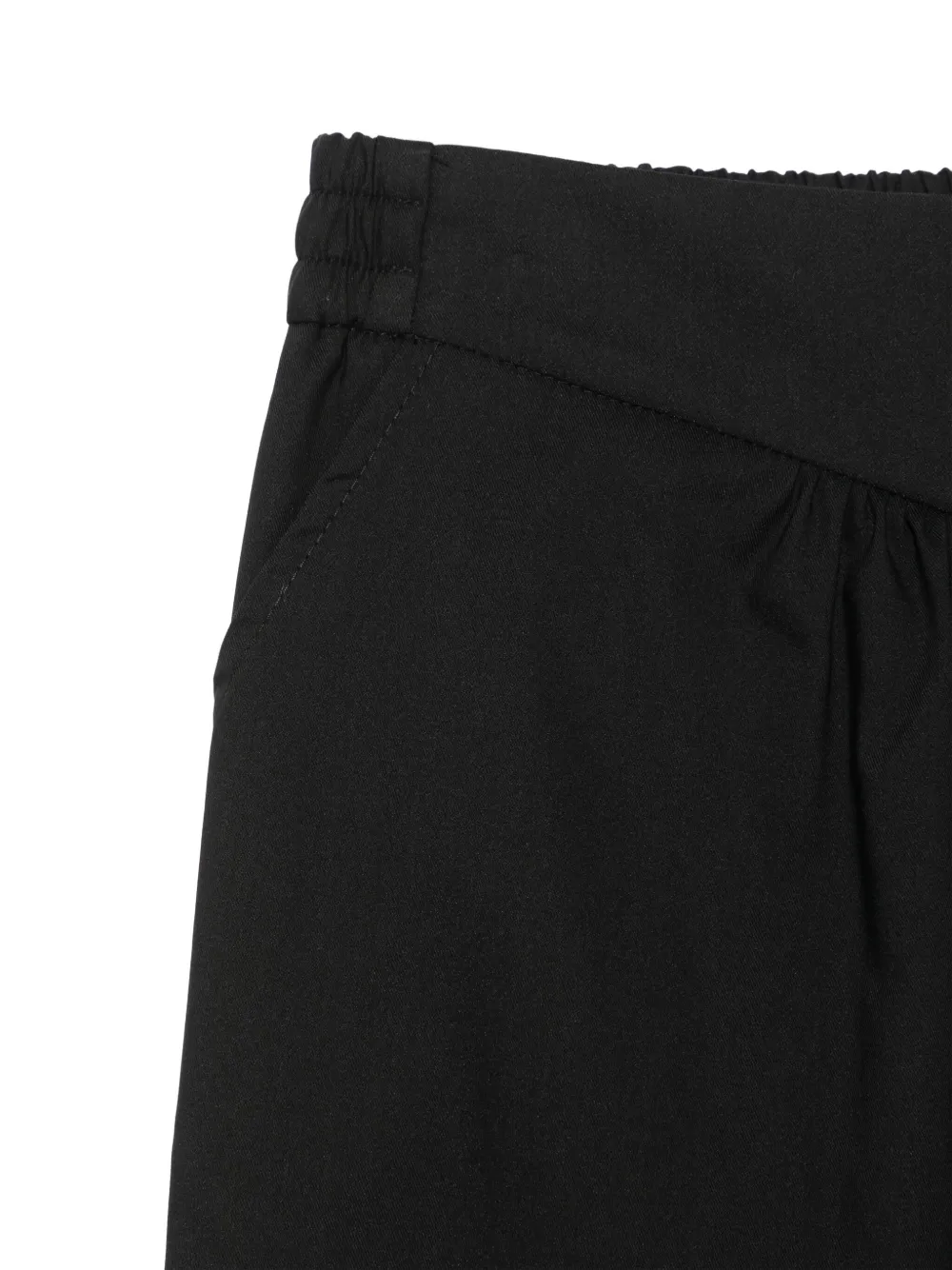 Monnalisa Broek met yoke taille Zwart