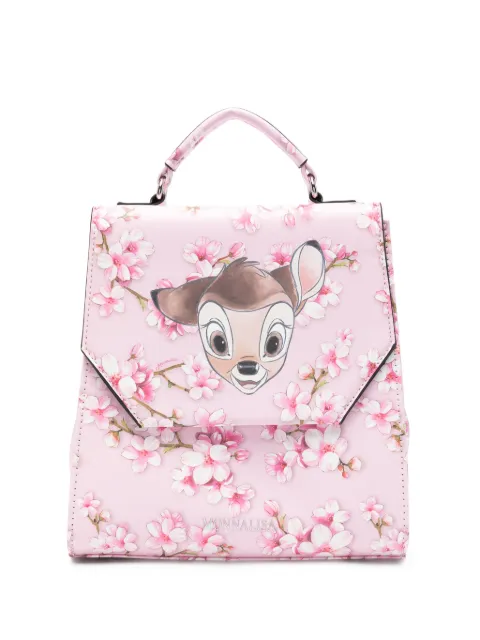 Monnalisa x Disney floral-print backpack